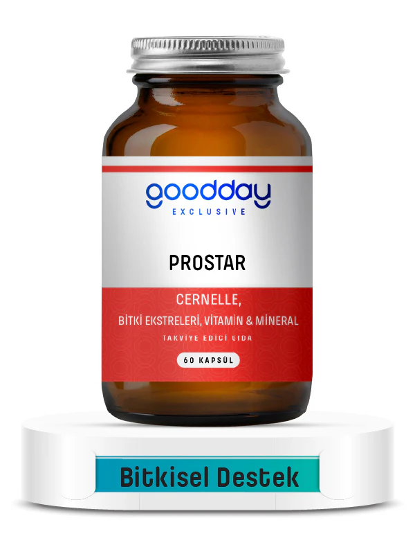 GOODDAY PROSTAR 60 KAPSÜL TAKVİYE EDİCİ GIDA