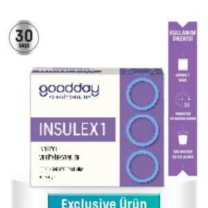 GOODDAY İNSULEX 1 30 SAŞE TAKVİYE EDİCİ GIDA