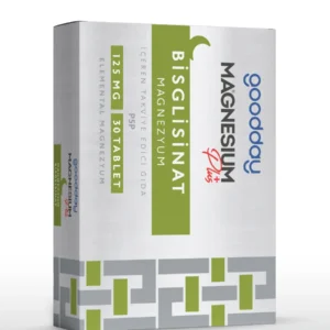 GOODDAY MAGNESIUM PLUS G (Mg. BİSGLİSİNAT) & P5P 30 TABLET